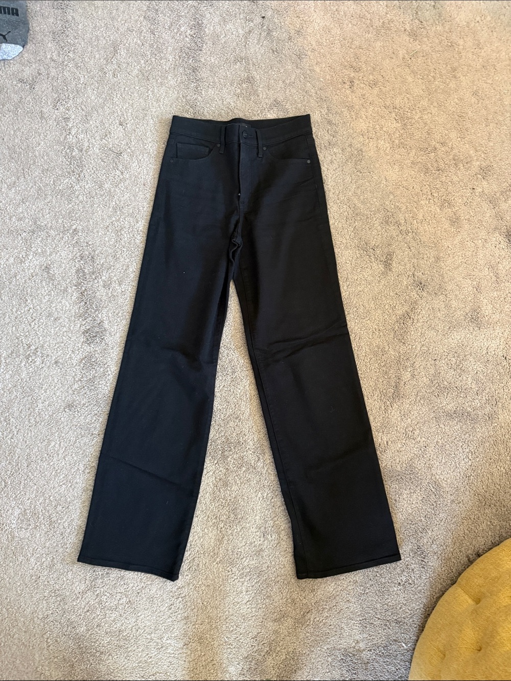 Express Black Straight-Leg Women's Jeans
